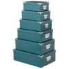 6 BOITES COINS METAL UNI PETROLE