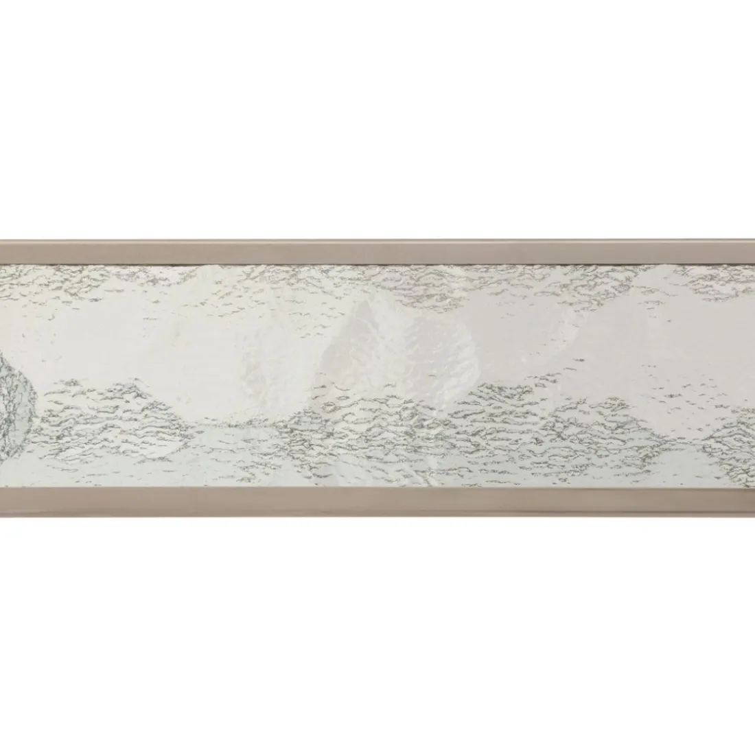 2 plateaux effet miroir