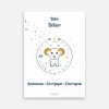 Affiche de décoration bébé Bélier