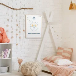 Affiche de décoration bébé Bélier