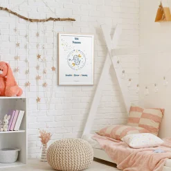 Affiche de décoration bébé Poisson