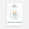 Affiche de décoration bébé Taureau