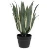 Agave artificielle en plastique H55cm vert