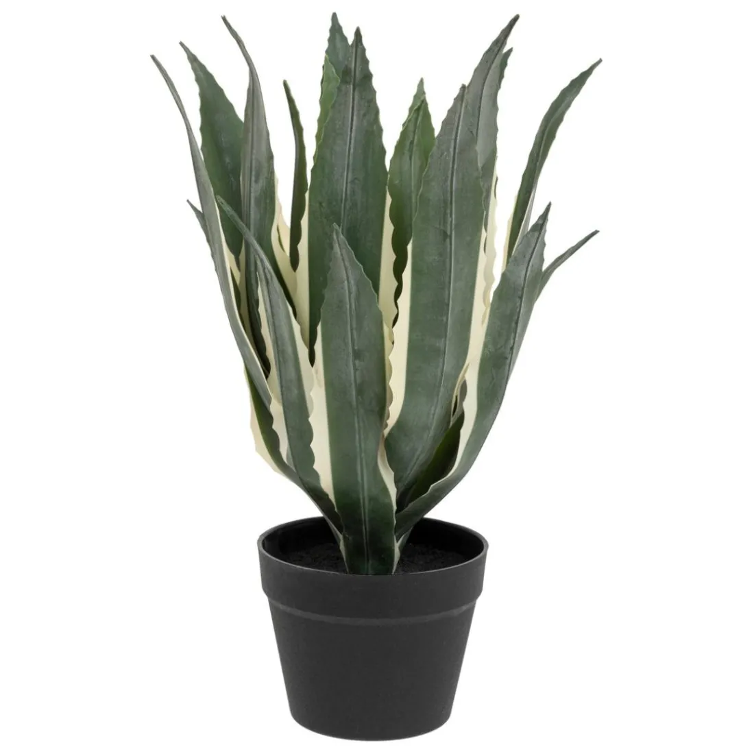 Agave artificielle en plastique H55cm vert
