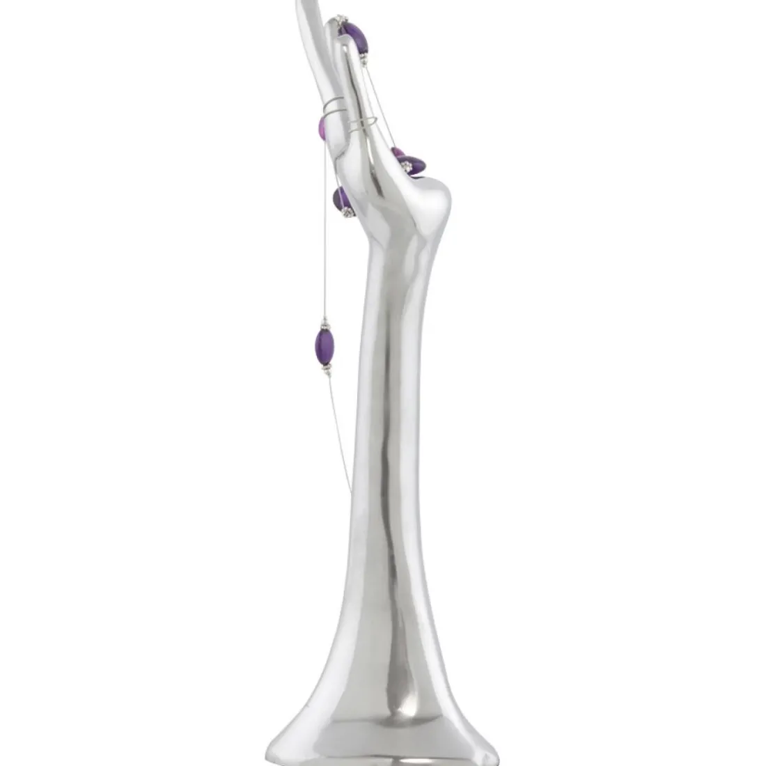 Arbre à bijoux 'MANO' en aluminium