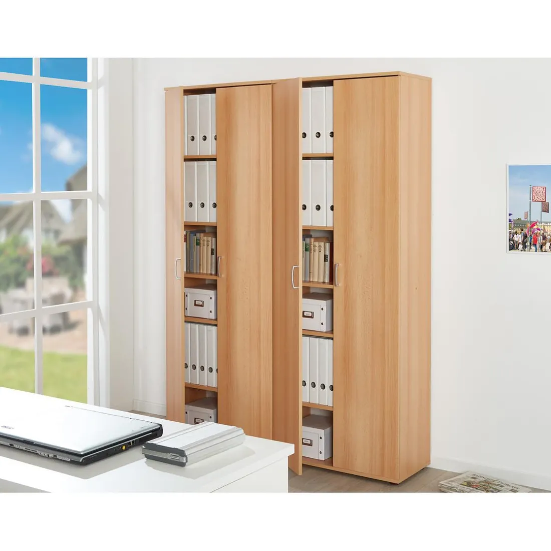 Armoire 2 portes chêne TREVA