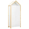 Armoire blanc en bois KIMA