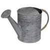 Arrosoir en métal zinc H 25 gris