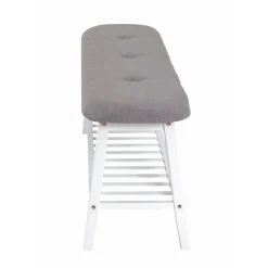 Banc à Chaussures Blanc