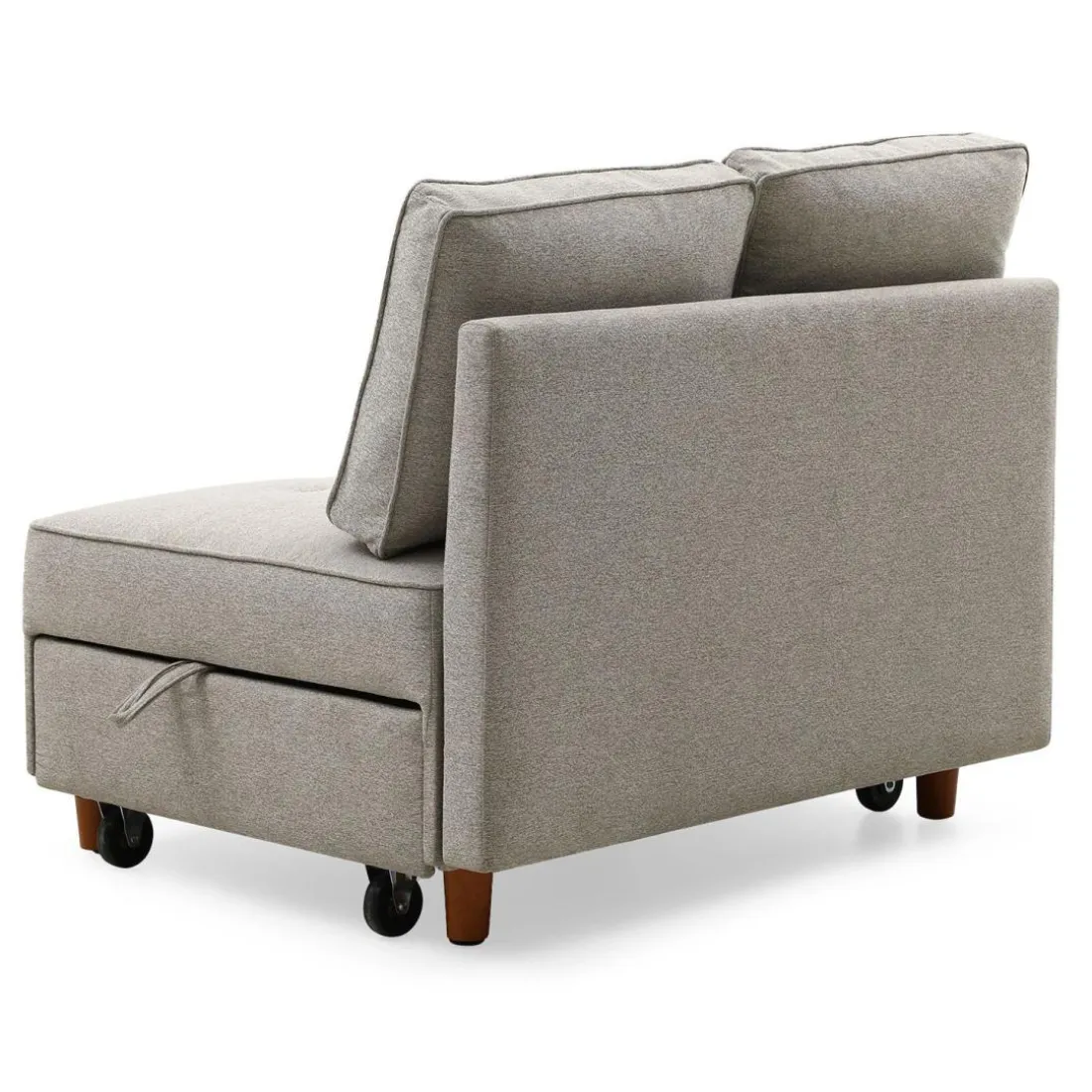 Banquette 2 places convertible Zinez Tissu Beige