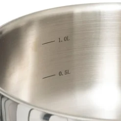 Batterie de cuisine 6 pièces en inox