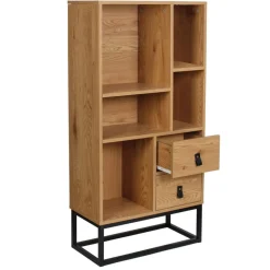 Bibliothèque industrielle Bois et Métal SALMA