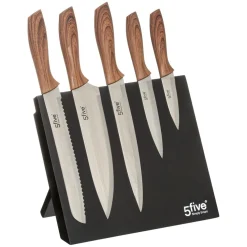 Bloc de 5 Couteaux Aimantés