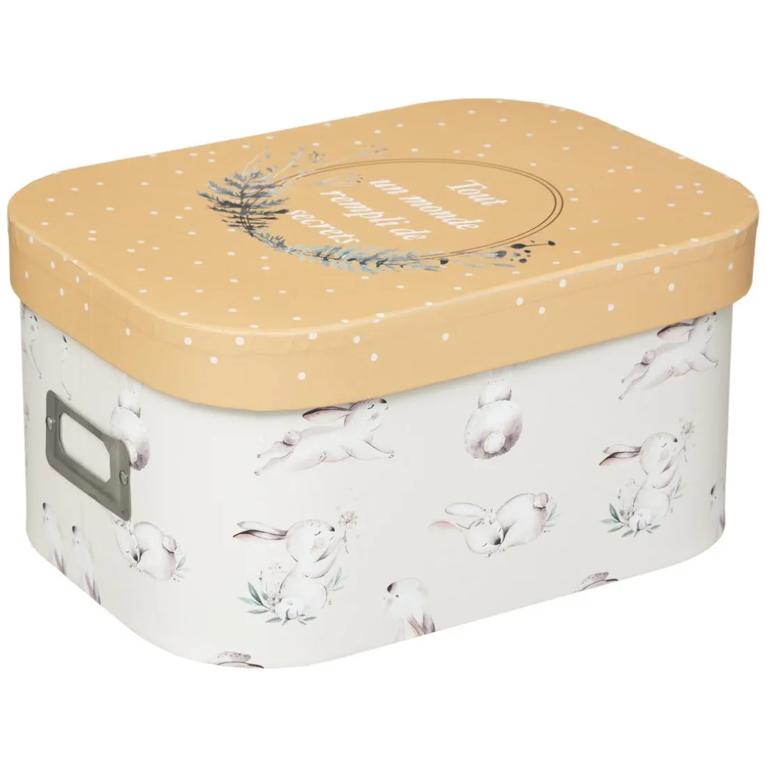 Boites Rangement Carton lot de 3