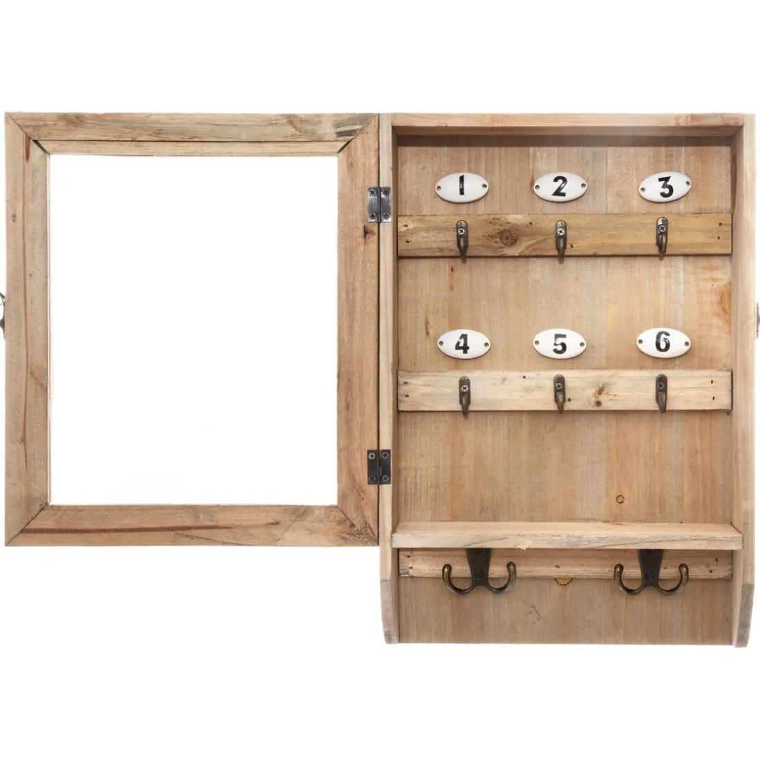 Boîte à Clé en Bois