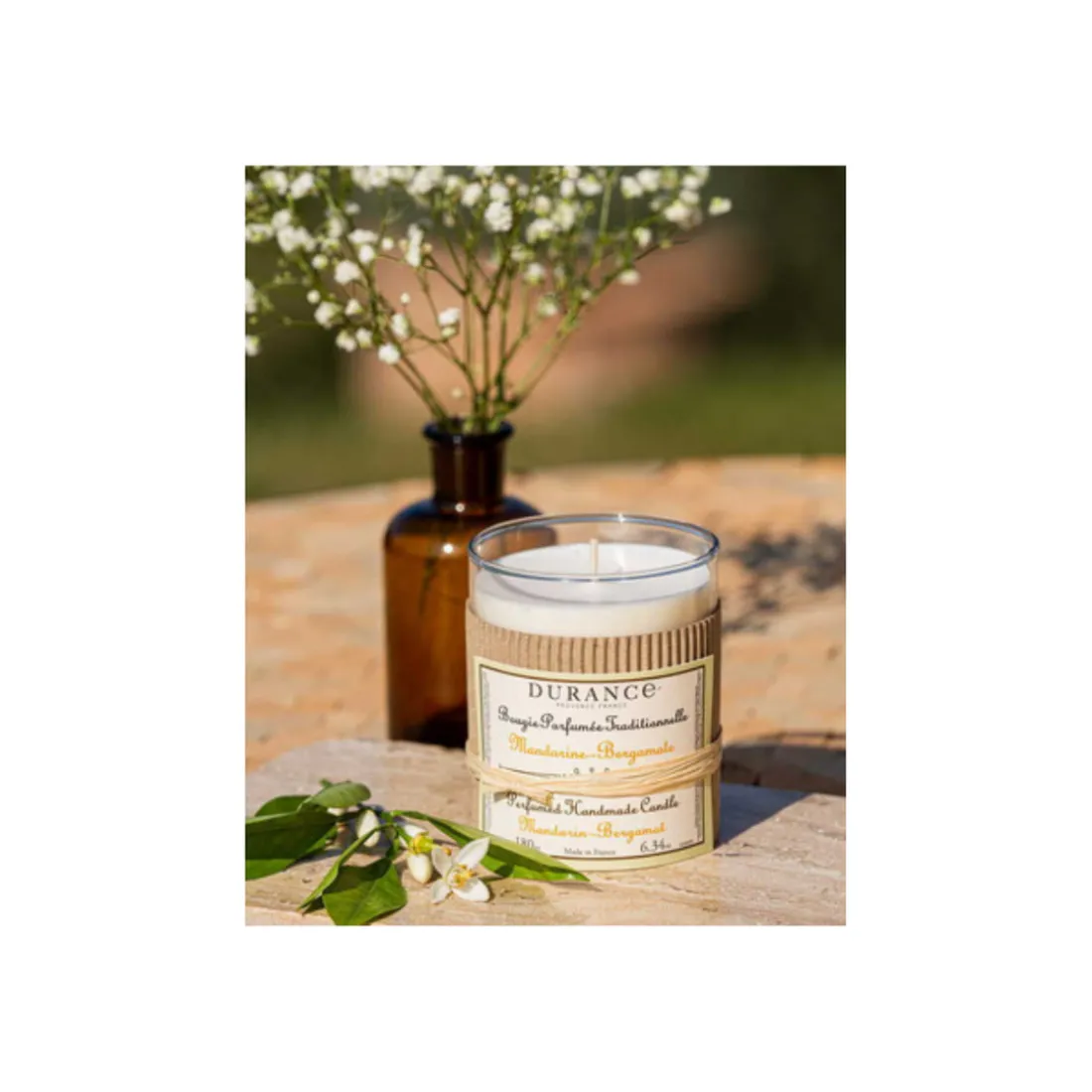 Bougie Traditionnelle Parfumée Mandarine Bergamote