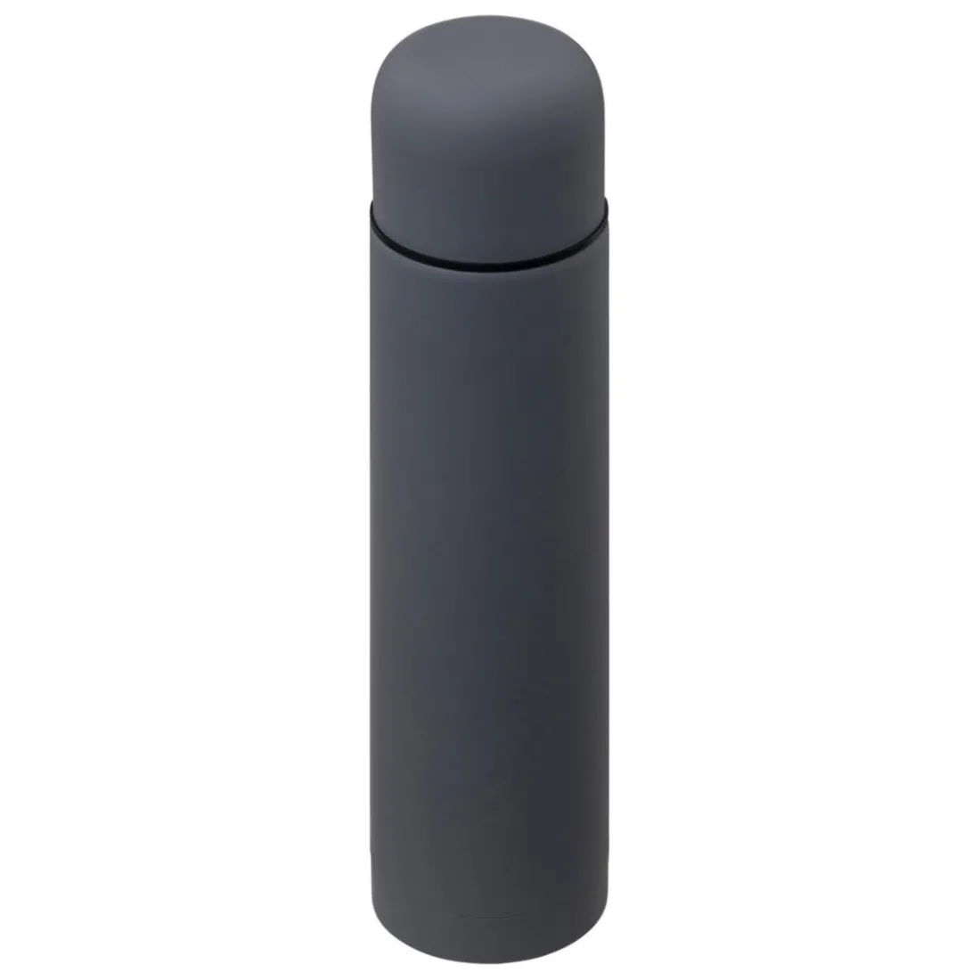 Bouteille isotherme 1L Noir avec couvercle tasse