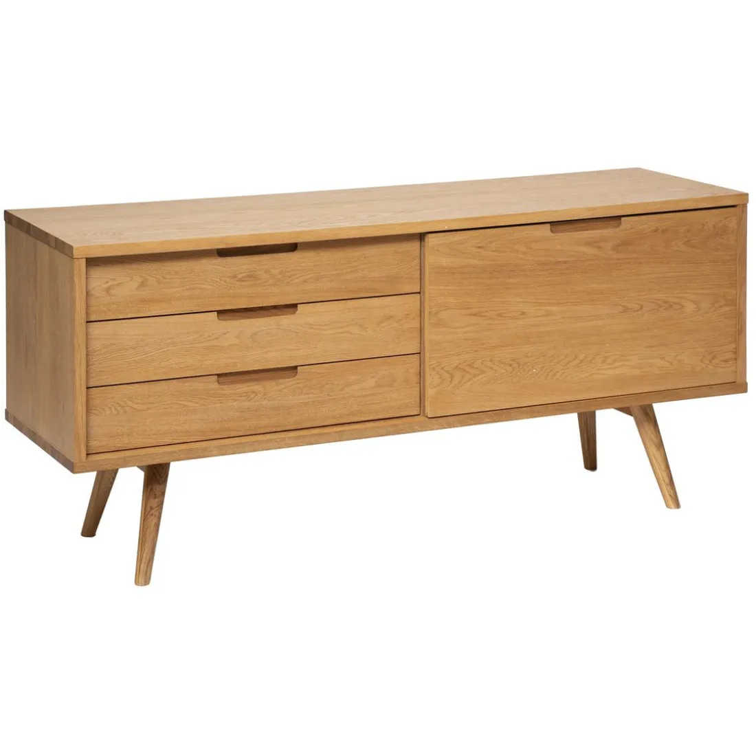 Buffet 1 Place Et 3 Tiroirs DIGHA Beige