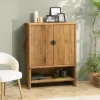 Buffet 2 portes 1 niche bois pin recyclé SANDY