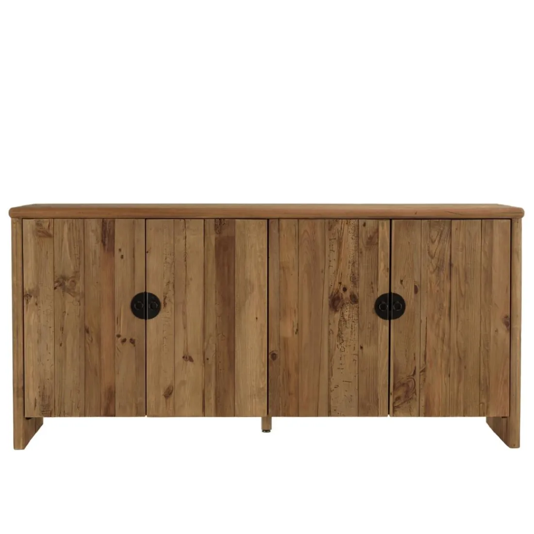 Buffet 4 portes bois pin recyclé SANDY