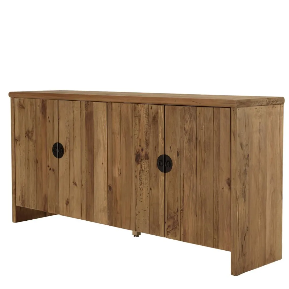 Buffet 4 portes bois pin recyclé SANDY