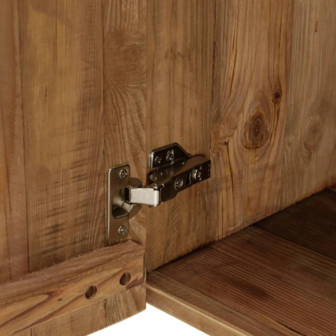 Buffet 4 portes bois pin recyclé SANDY