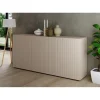 Buffet 3 portes Panneaux de particules de première qualité Portes en MDF