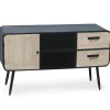 Buffet en Bois 2 Tiroirs et 1 Placard CRIKS