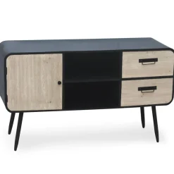 Buffet en Bois 2 Tiroirs et 1 Placard CRIKS