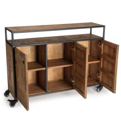Buffet SIXTINE 3 portes 1 étagère