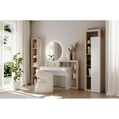 Bureau blanc a Panneau de particules