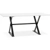 Bureau Blanche Design MAUD Style Industriel