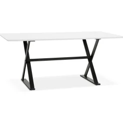 Bureau Blanche Design MAUD Style Industriel