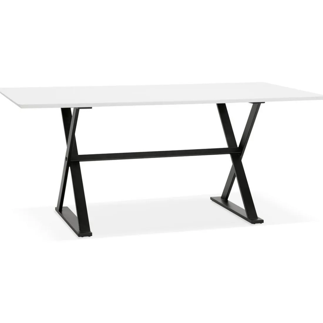 Bureau Blanche Design MAUD Style Industriel