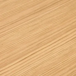 Bureau d'angle design 'XLINE' en bois finition naturelle et métal noir