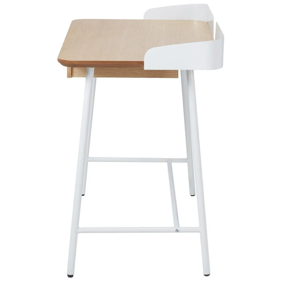 Bureau en bois blanc