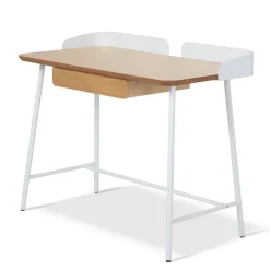 Bureau en bois blanc