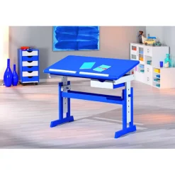 Bureau enfant bleu PICA