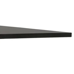 Bureau pliant 'FLEXO' noir sur roulettes