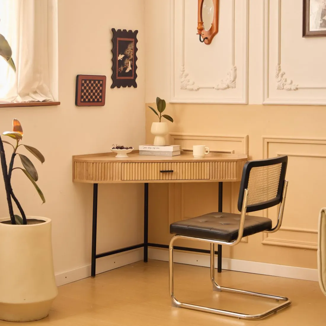 Bureau SETO style scandinave minimaliste structure en bois durable certifiée FSC design intemporel