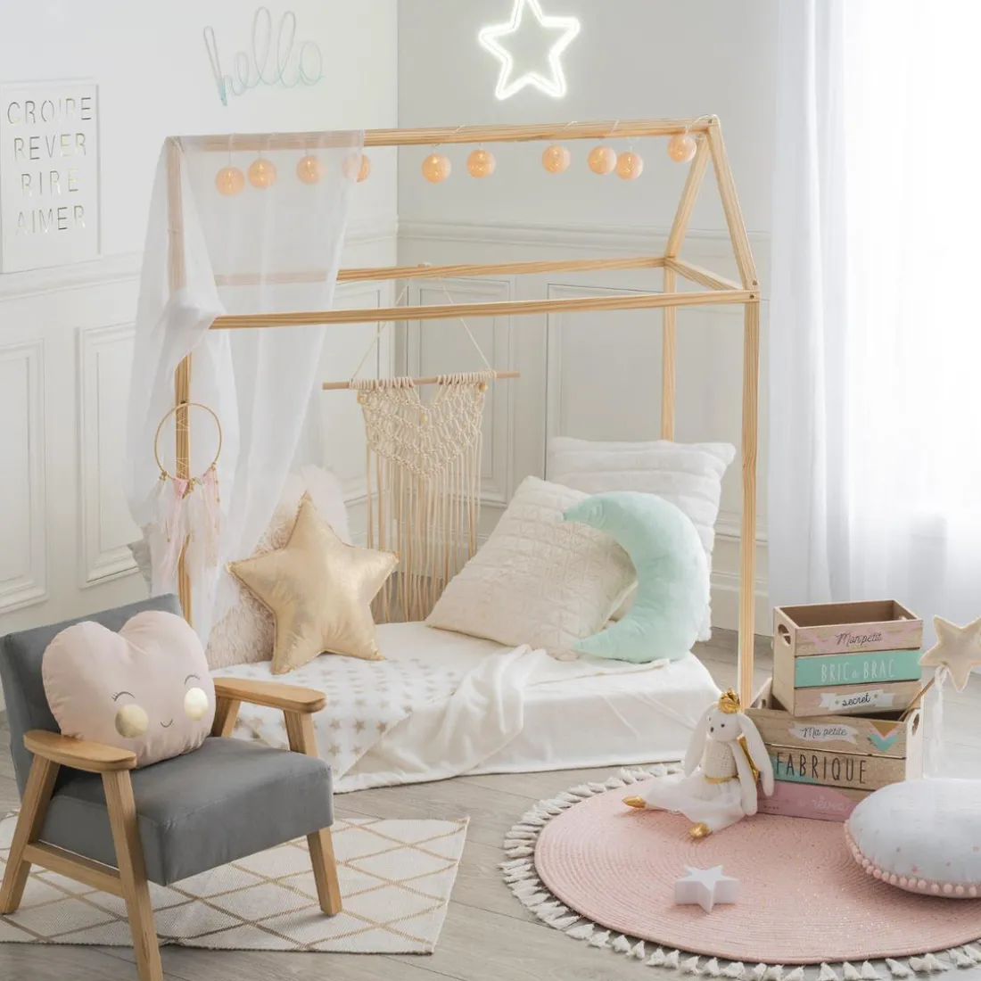 Cabane en pin