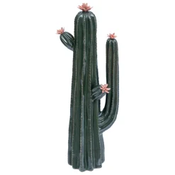 Cactus déco céramique vert