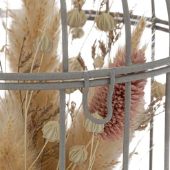 Cage en métal gris