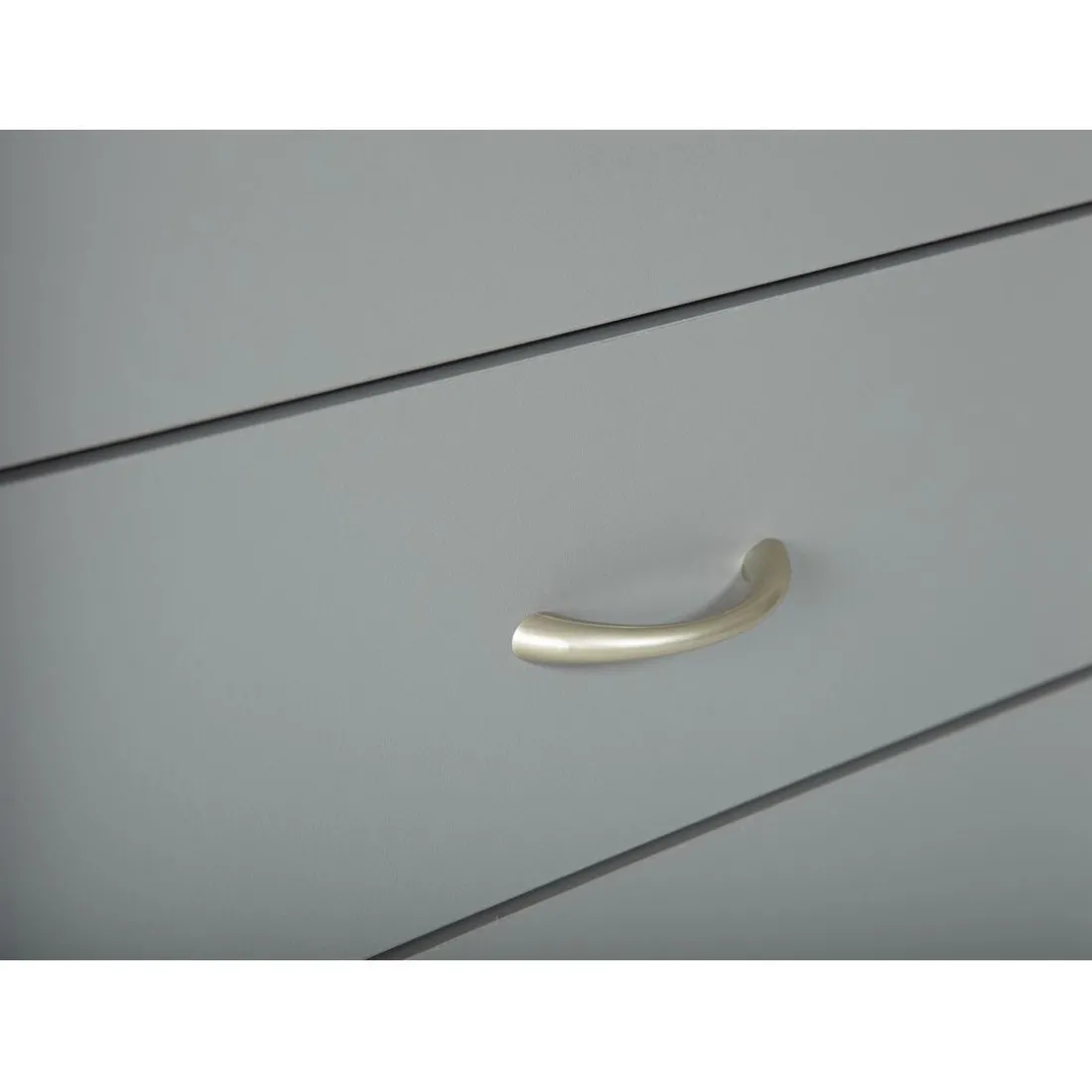 Caisson De Rangement Sur Roulettes Gris Blanc