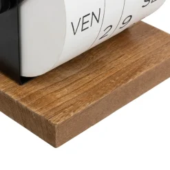 Calendrier en Bois H15 Blanc