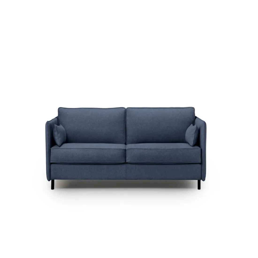 Canapé convertible express Bleu 3 places ELISA