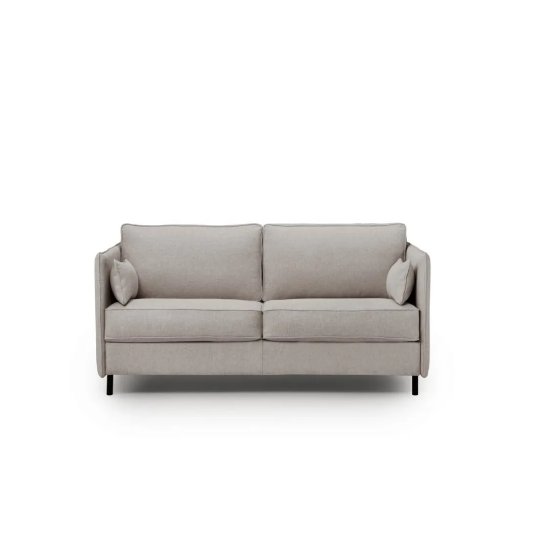 Canapé convertible express Gris Clair 3 places ELISA