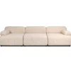 Canapé design modulable Hollywood Tissu bouclette Beige