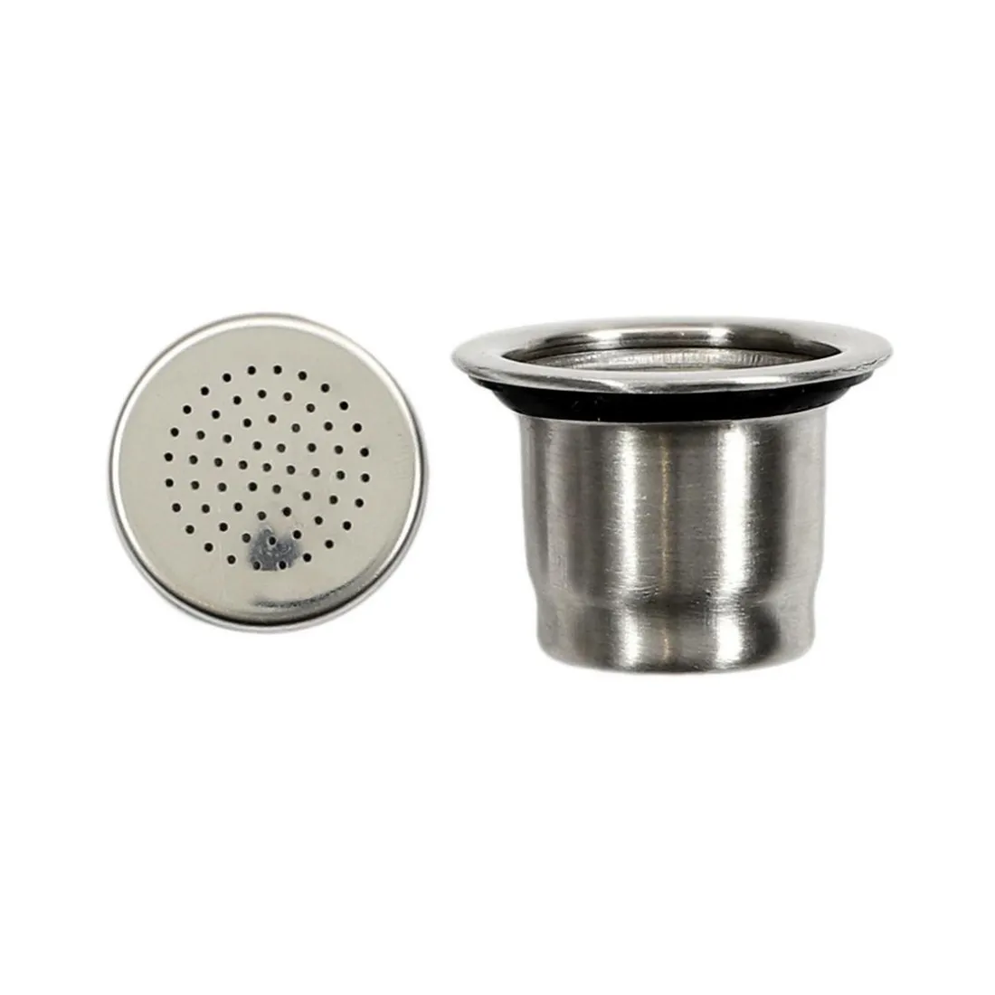 Capsule Réutilisable en Acier Adapte Nespresso