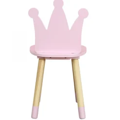 Chaise Couronne Rose